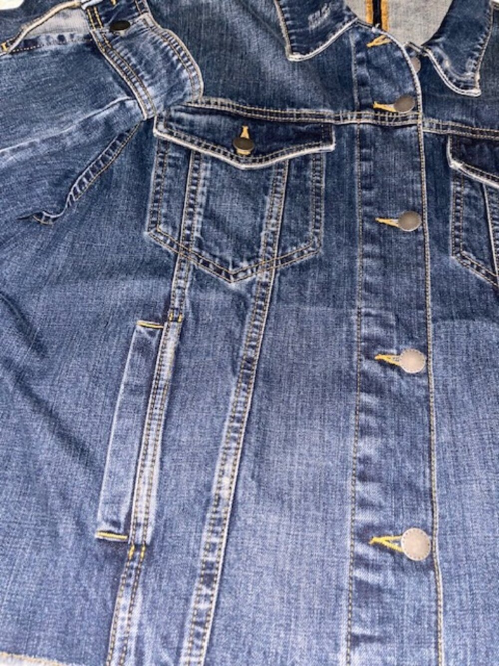 Peruvian Connection jean jacket - Picture 4 of 5